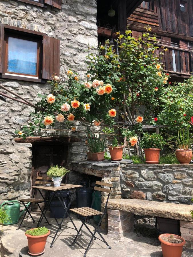 Апартаменты Monolocale Rustico Di Montagna Анте-Сент-Андре Экстерьер фото